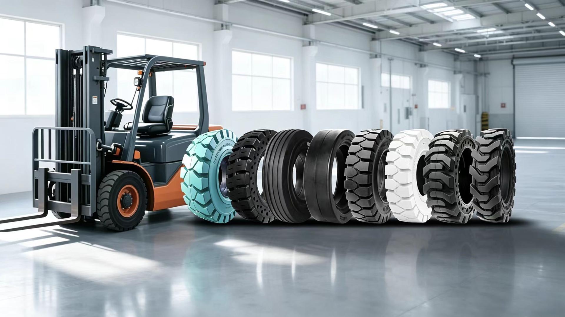 JABIL industrial solid tyre range